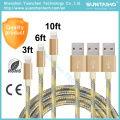 Cable USB de alta velocidad de carga rápida de datos para iPhone